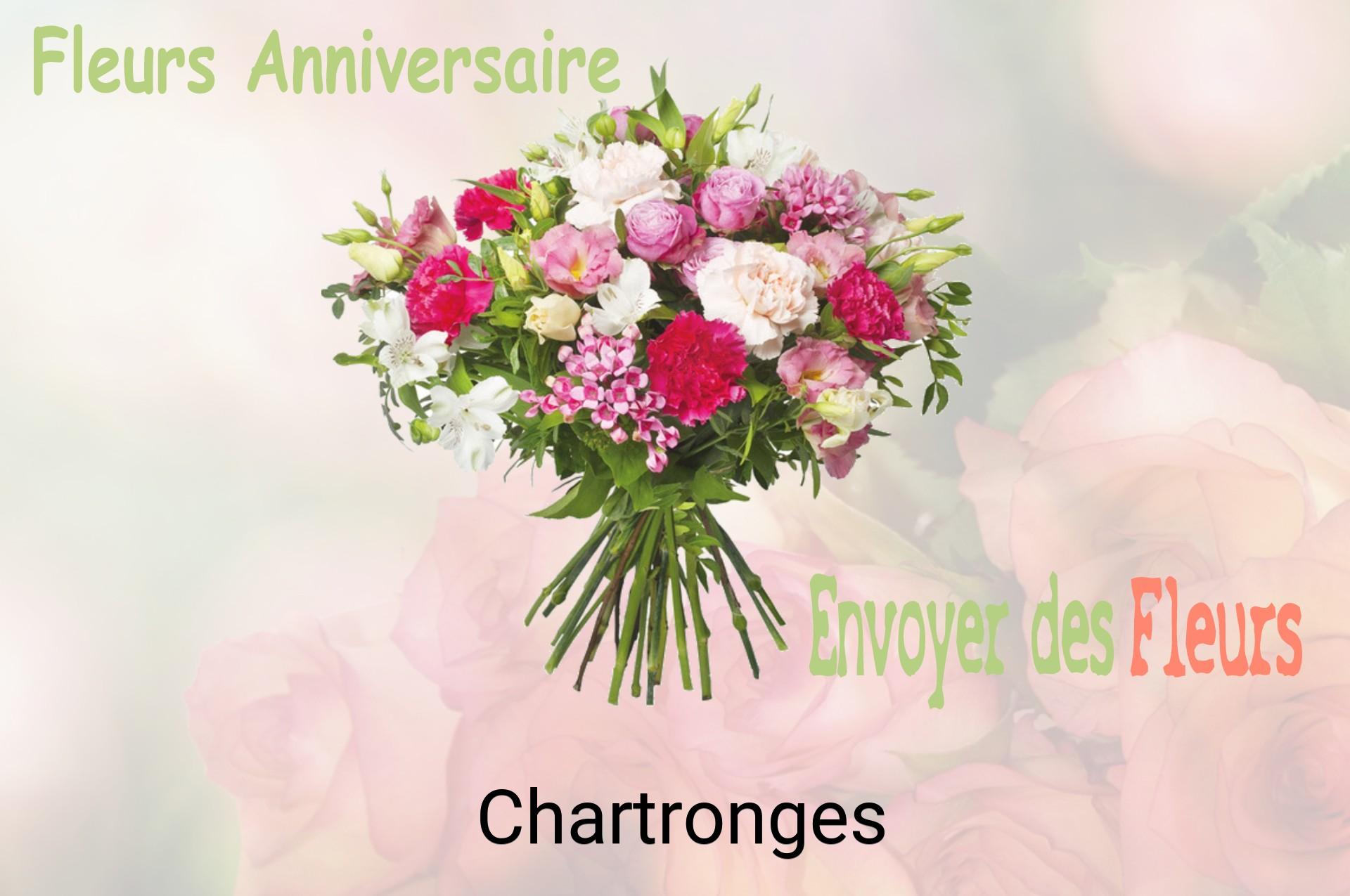 Bouquet de fleurs d’anniversaire livré à Chartronges